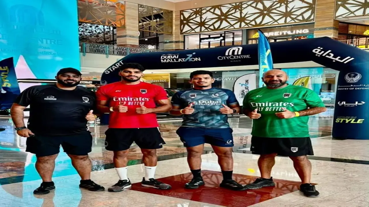 10 نجوم في عالم الرجبي يتألقون في مبادرة دبي مولاثون